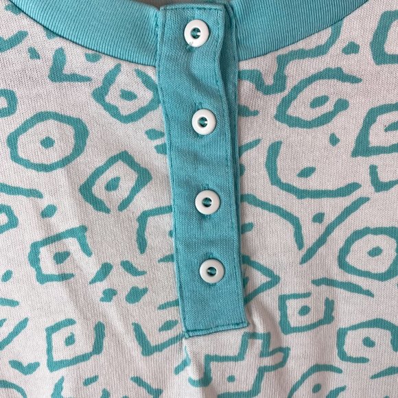 Goola Gong Vintage Short sleeve top size small 90's - Picture 3 of 4